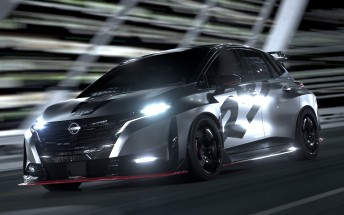 Nissan unveils the Aura Nismo RS Concept at the Tokyo Auto Salon 2026