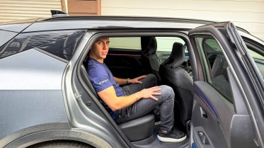 Backseat space is generous in the Renault Scenic E-Tech.