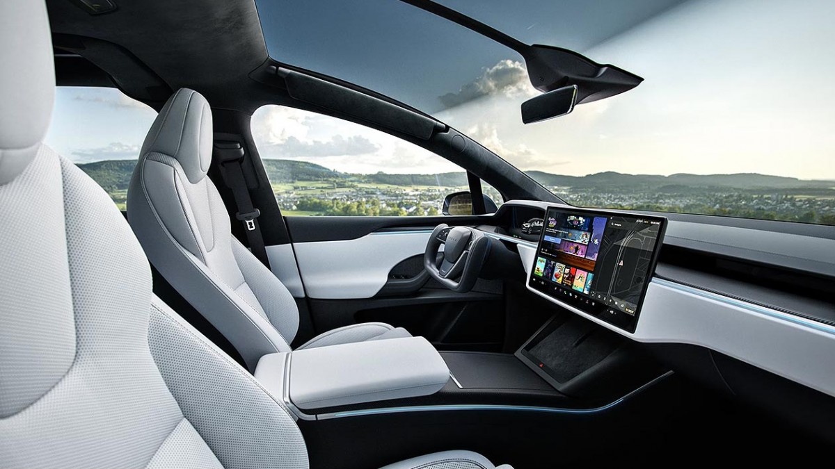 Tesla Model X interior
