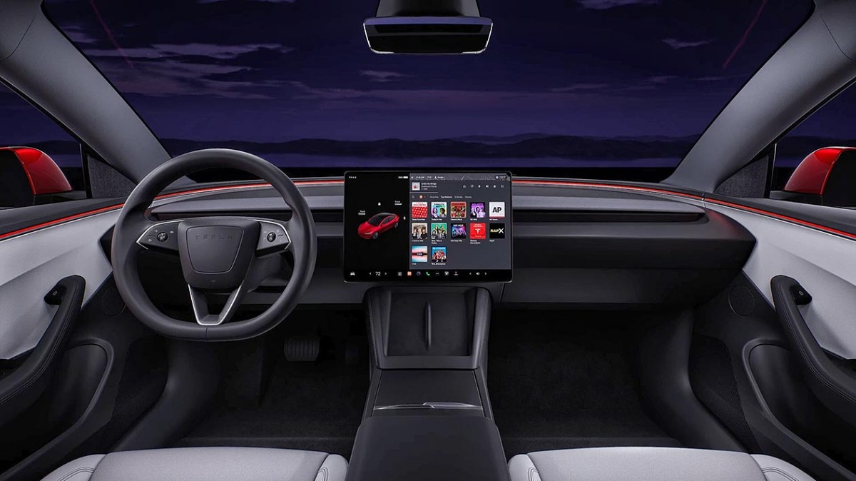 Tesla Model 3 interior