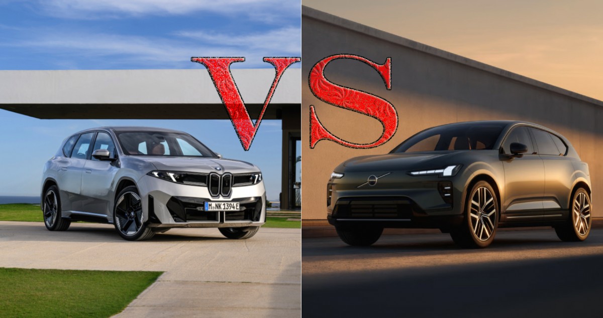 Volvo EX60 vs. BMW iX3: Which one to choose?
