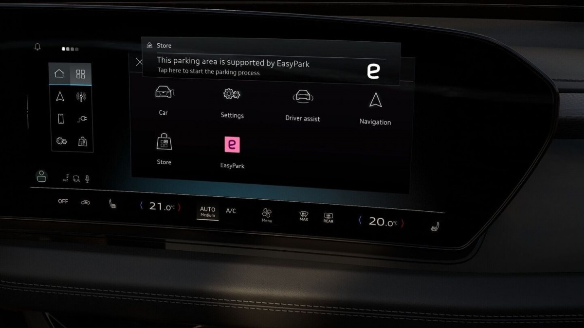 Audi's new apps seamlessly handle parking, charging, and washing 