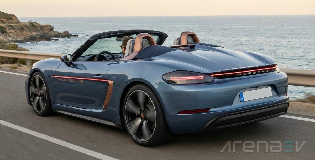 What electric Porsche Boxster could have looked like - source: ArenaEV