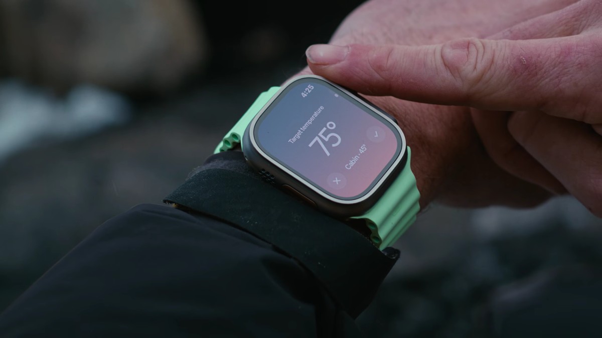 The Rivian Apple Watch app can also adjust the climate control and vent the windows