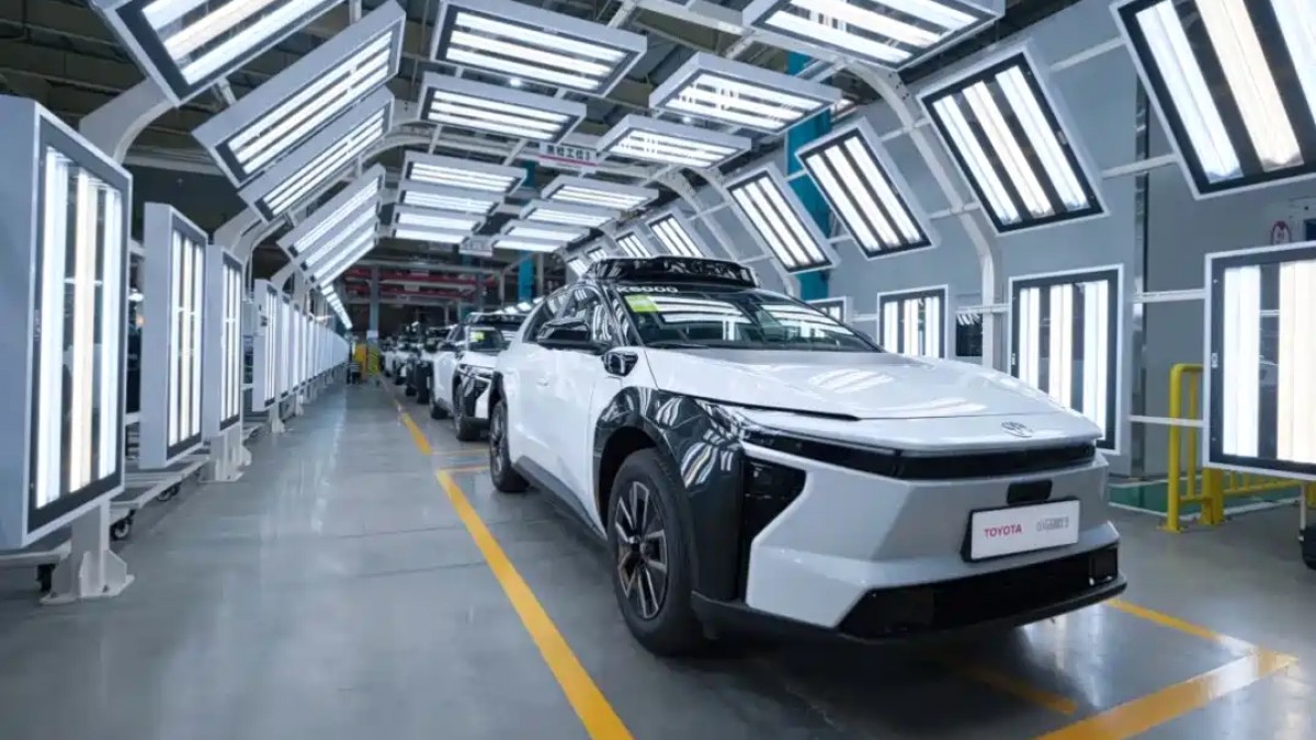 First bZ4X robotaxi vehicles are rolling off the production line