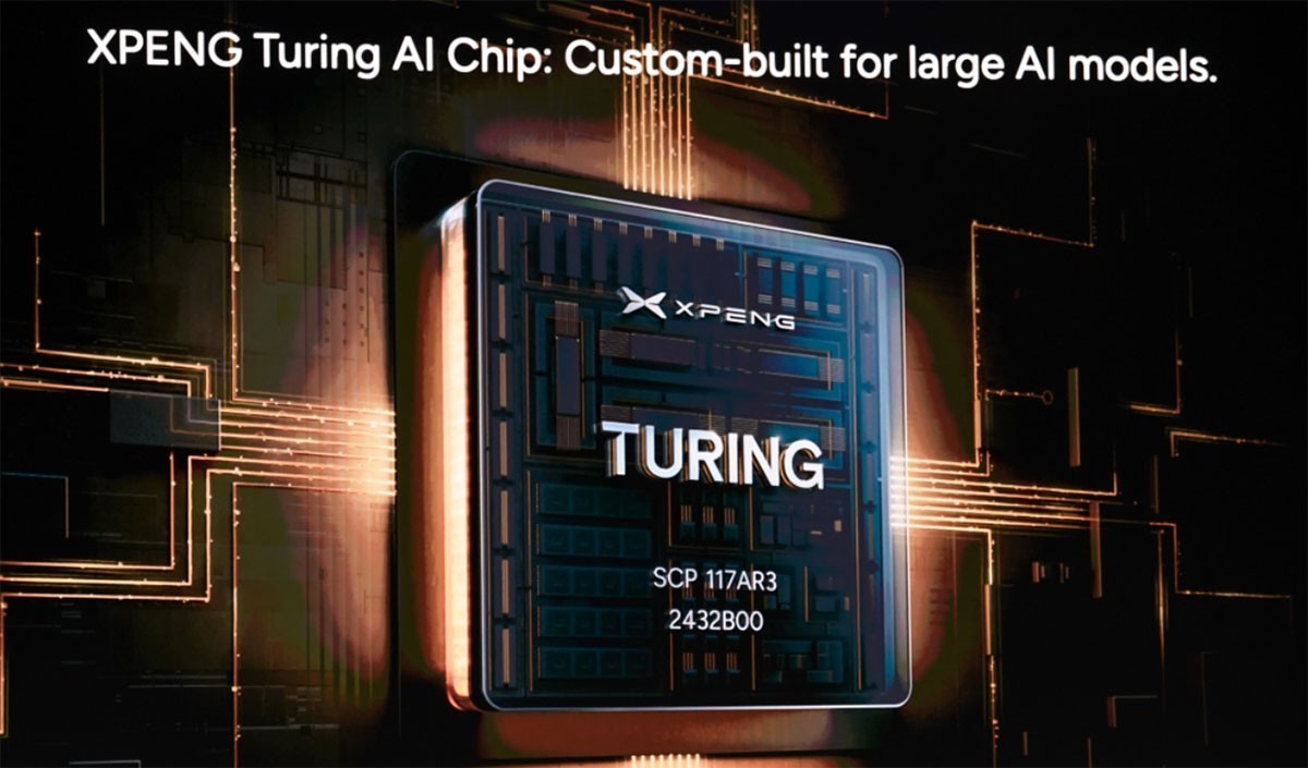 XPeng uses in-house developed AI chips - source: XPeng