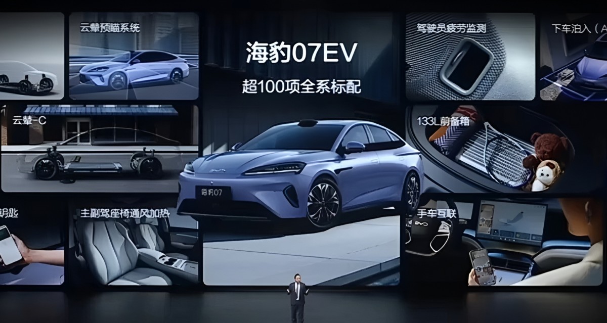 BYD Seal 07 EV - source: BYD