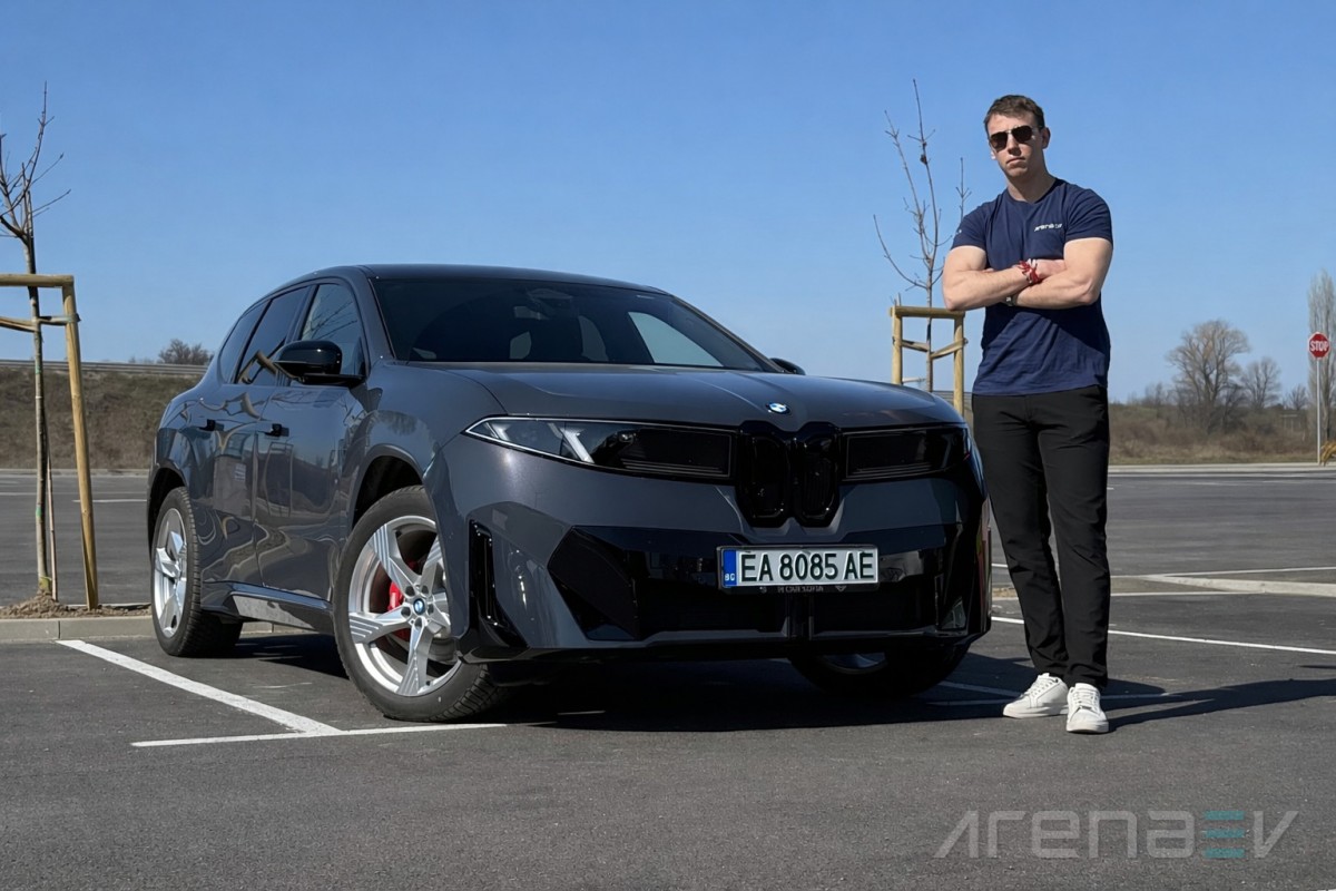 BMW iX3 50 xDrive real life range test: 20-inch rims + winter tires