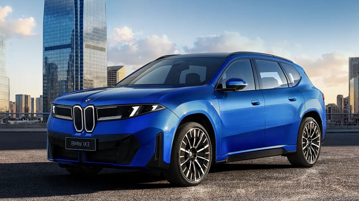China-only BMW iX3 Long Wheelbase