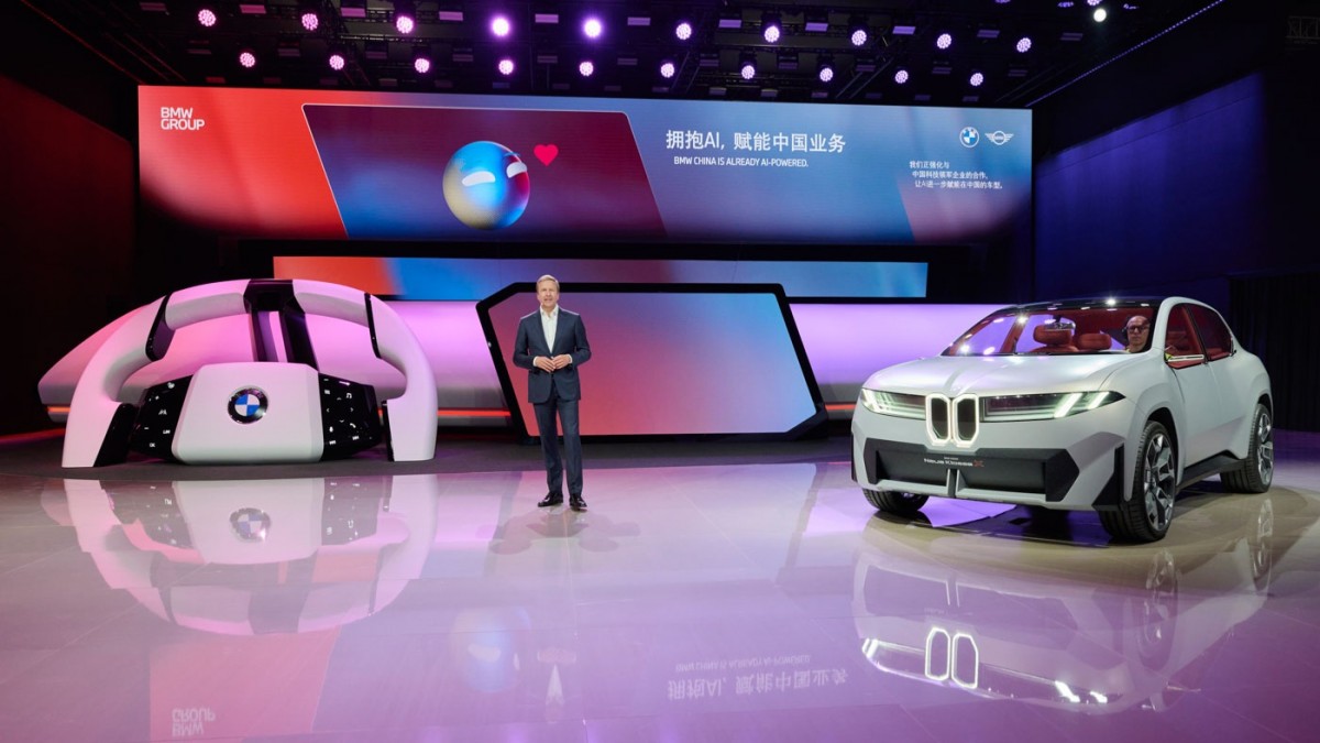 BMW teased the China-only iX3 last year