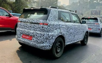 Hyundai spotted testing a small electric SUV