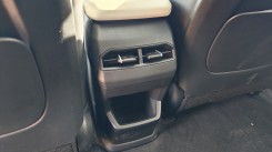Rear seat ammenities of the Kia EV4