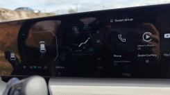 Screen inside the Kia EV4 hatchback GT-line