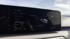 Only some of the vehicle settings submenus