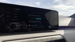 Only some of the vehicle settings submenus