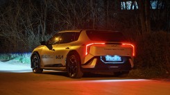 Kia EV4 hatchback GT-line rear end
