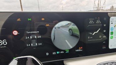 Indicator camera mirrors
