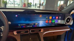 Screens are a big theme in the Mercedes GLC 400
