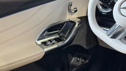 The door panels of the Mercedes GLC 400