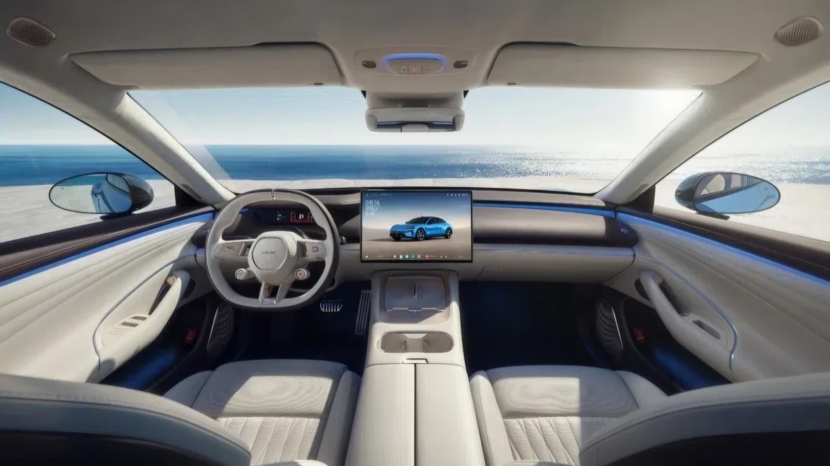 The interior of the new SU7 - source: Xiaomi