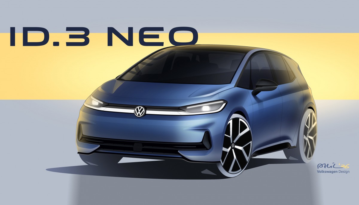 VW reveals the ID.3 Neo's name along with more updates for the ID.4, ID.5, and ID.7