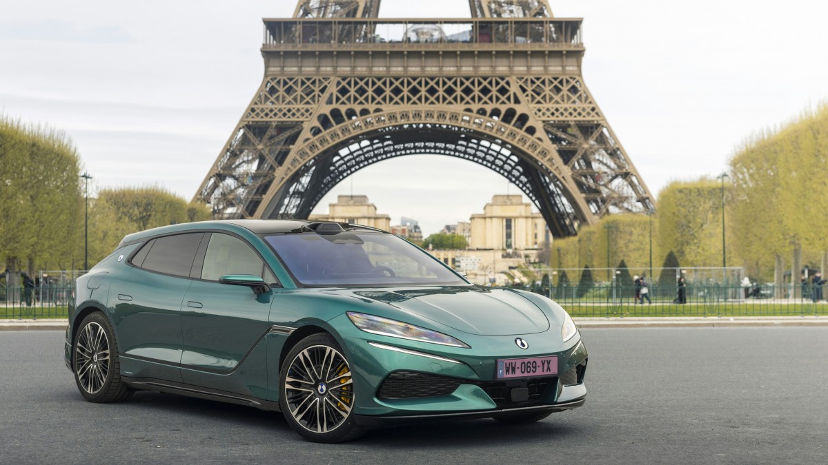 2026 Denza Z9 GT in Paris - source: Denza/BYD