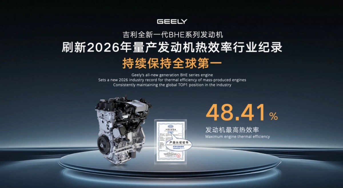 Geely unveils new Guinness certified i-HEV hybrid system with incredible efficiency