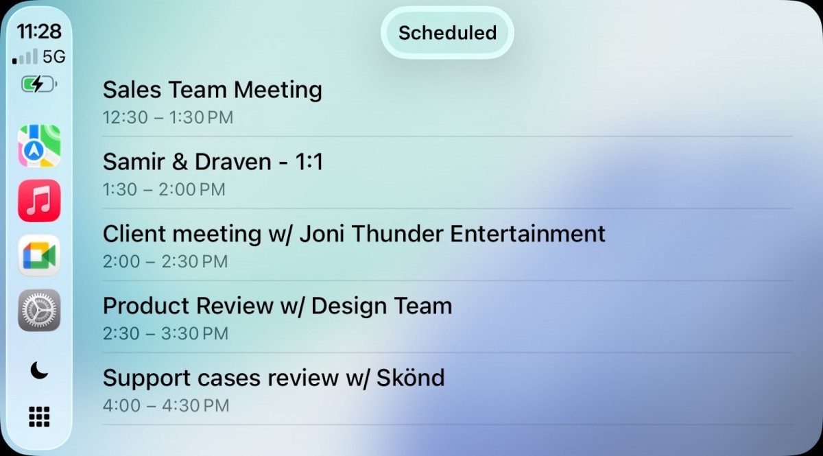 Google Meet now works on Apple CarPlay