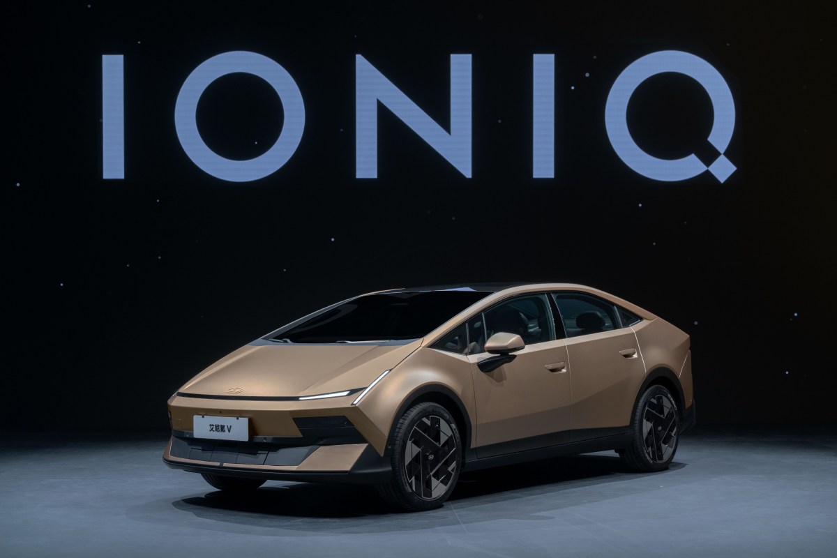 Hyundai reinvents itself in China with the Ioniq V
