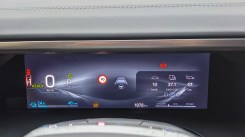 Stalk buttons to control the gauge cluster