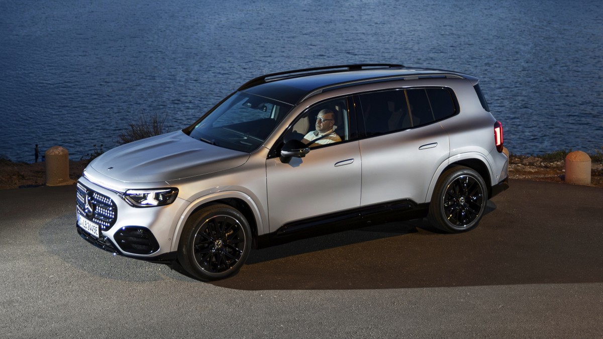 The new Mercedes GLB in Mallorca - source: Mercedes-Benz