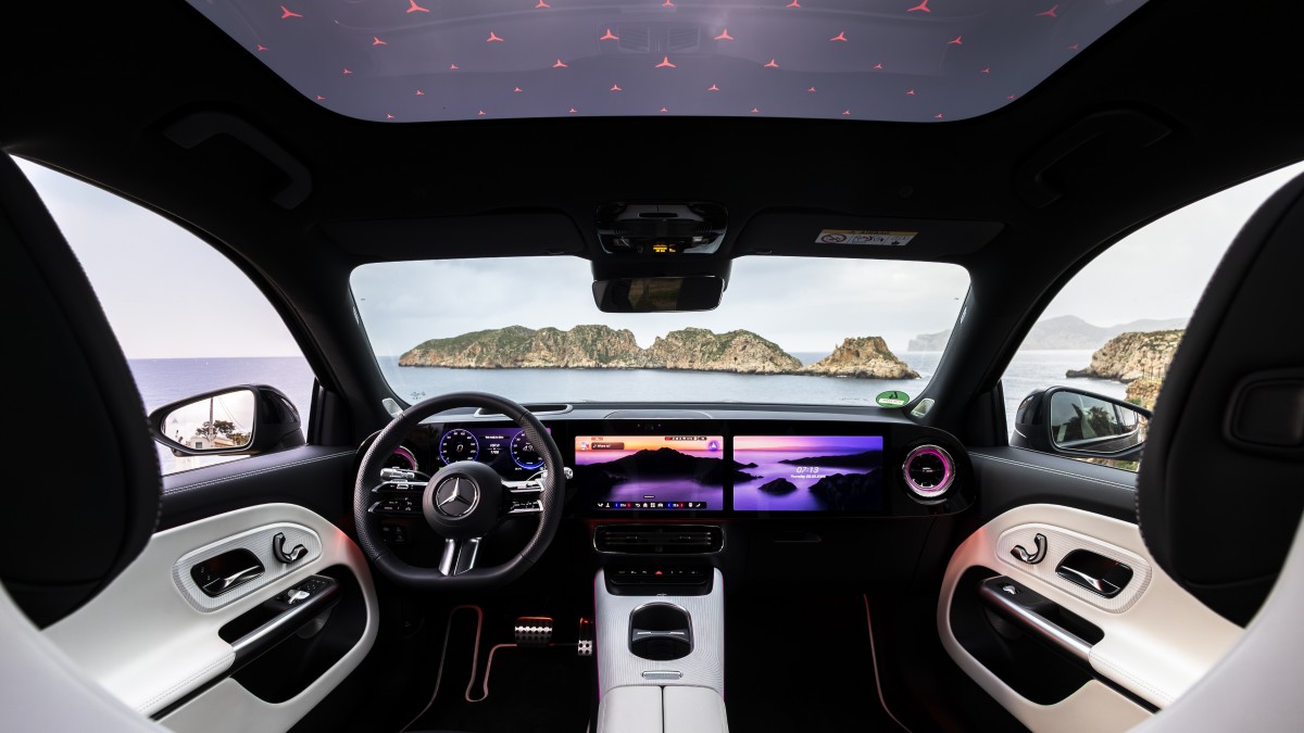 Interior of the new Mercedes GLB - source: Mercedes-Benz