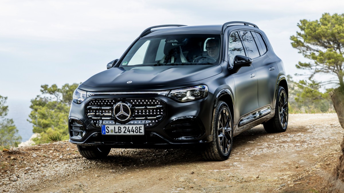 The new Mercedes GLB in Mallorca - source: Mercedes-Benz