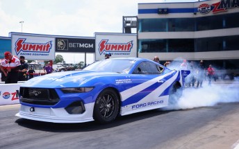 Ford Mustang Cobra Jet 2200 sets new electric speed record