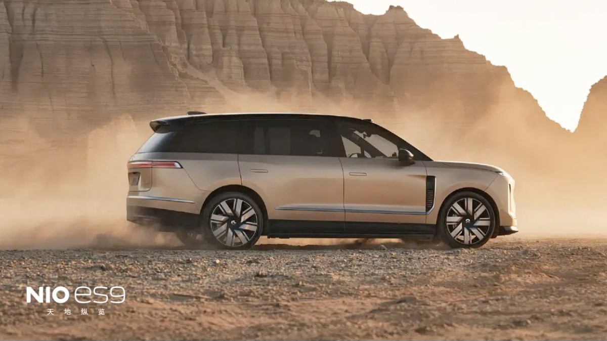 The new Nio ES9 - source: Nio/Weibo