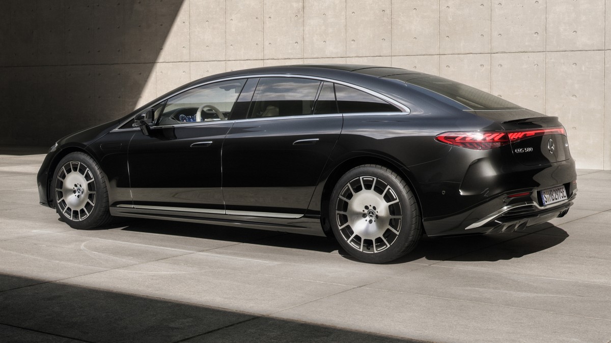 The refreshed Mercedes-Benz EQS