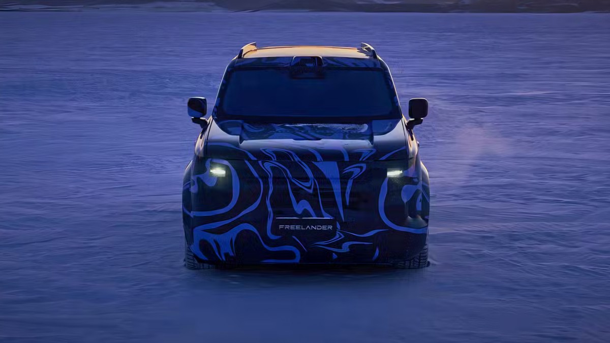The new electric Freelander is undergoing extreme weather testing