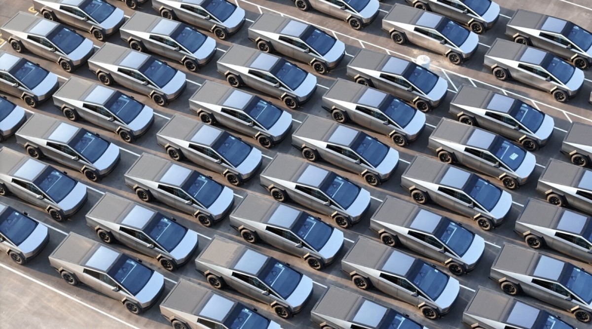 Tesla is running out of parking spaces for unsold Cybertrucks