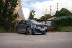 BMW iX3 front end