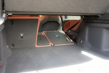 BMW iX3 extended storage area