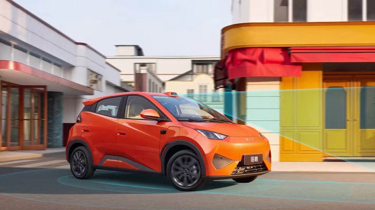 BYD brings advanced LiDAR tech to its smallest budget EV