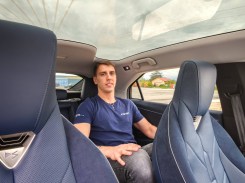 DS N°8 rear seats