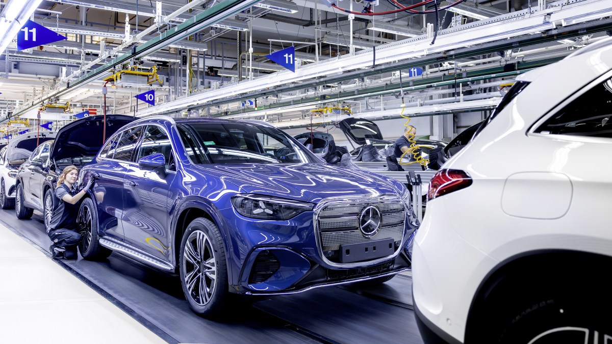 Electric Mercedes C-Class goes on sale and production of new GLC kicks off