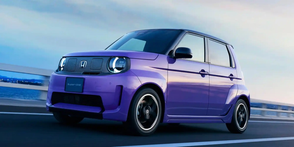 The pocket-sized electric Honda Super-ONE goes on sale in Japan