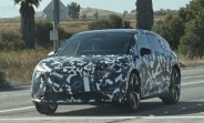 Lucid Cosmos spotted on the streets next to a Tesla Model Y