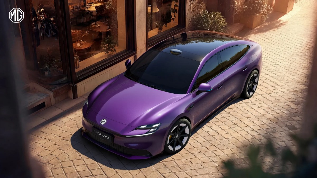 The MG 07 arrives with Taycan looks for the price of a daily driver