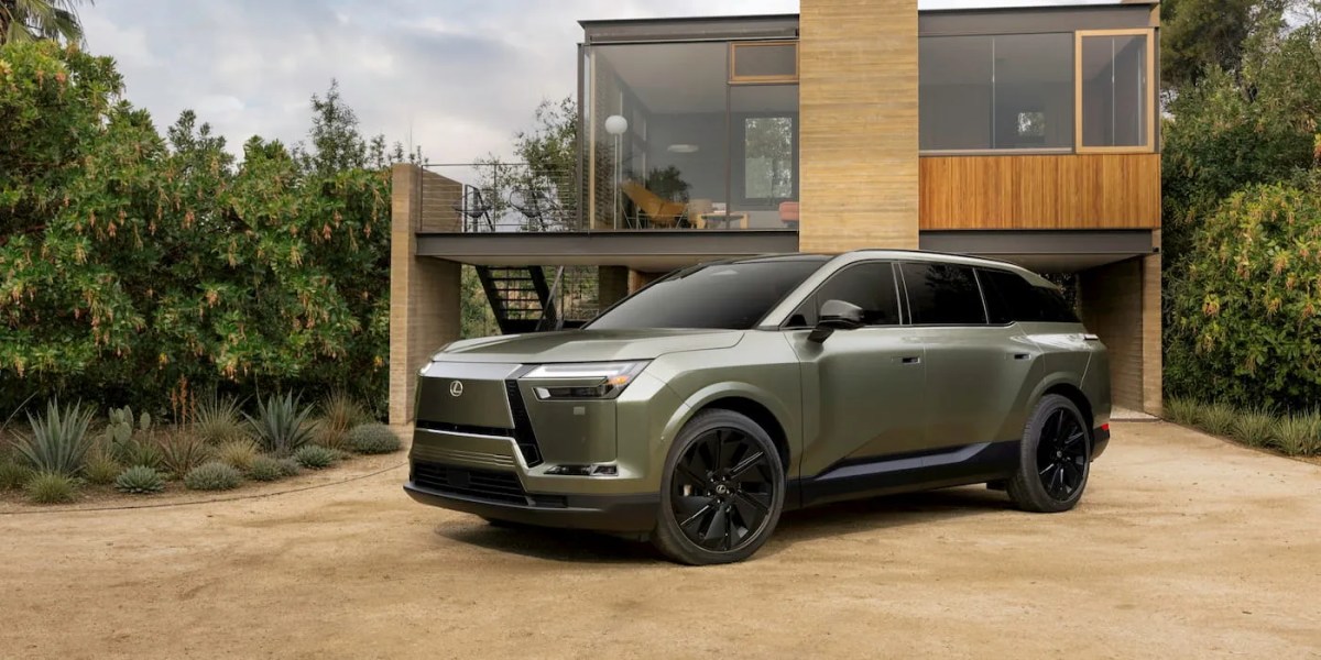 The new Lexus TZ is a quiet 3-row electric SUV for the whole family