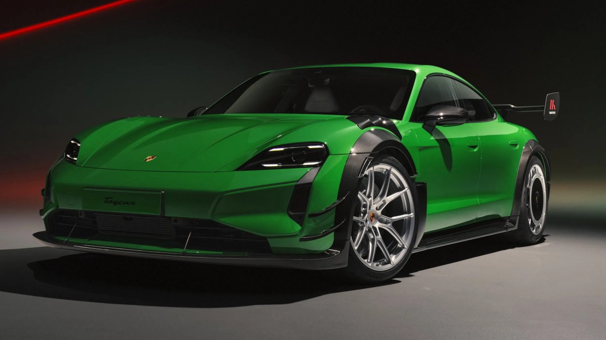 Porsche Taycan Turbo GT sets a blistering new record for electric cars