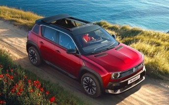 The Renault 4 E-Tech Plein Sud brings a canvas folding roof to the electric world
