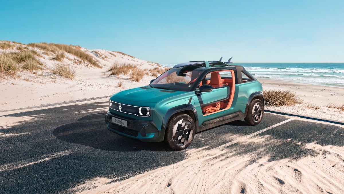 Renault goes back in time with a fun new electric beach buggy